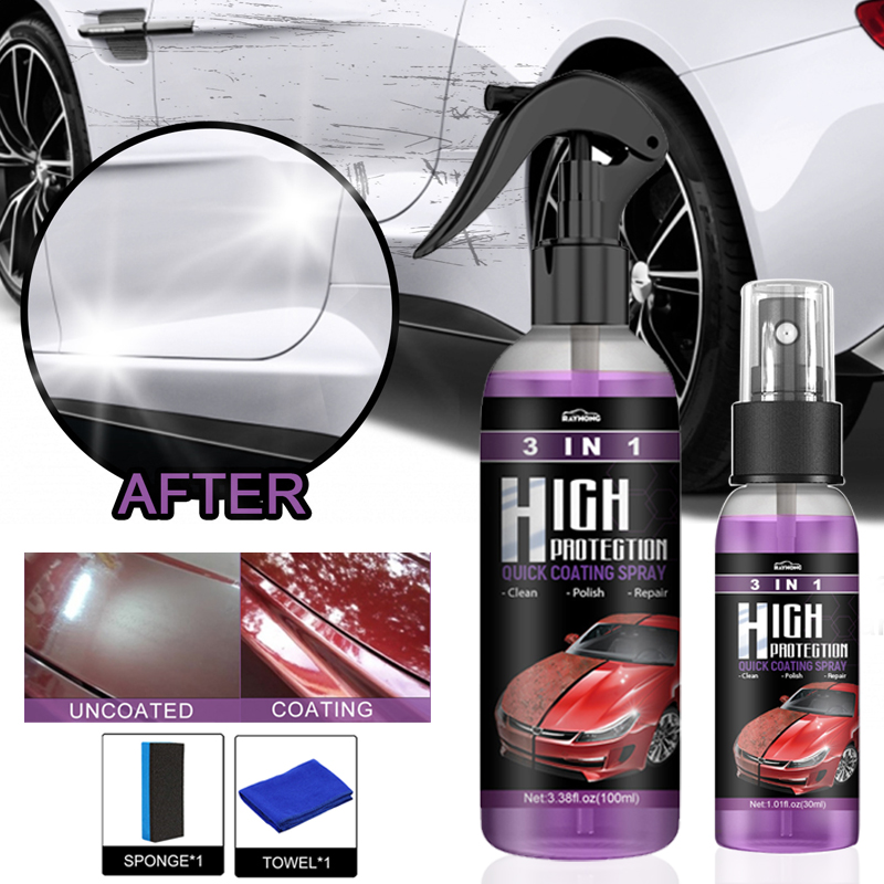 Nano Liquid Coating - 100ML 3 in 1 Liquido per