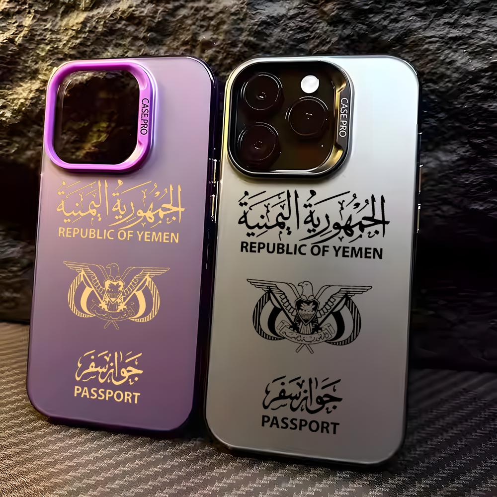 Apple Iphone 16 - Custodia per telefono Y-Yemen Passport per